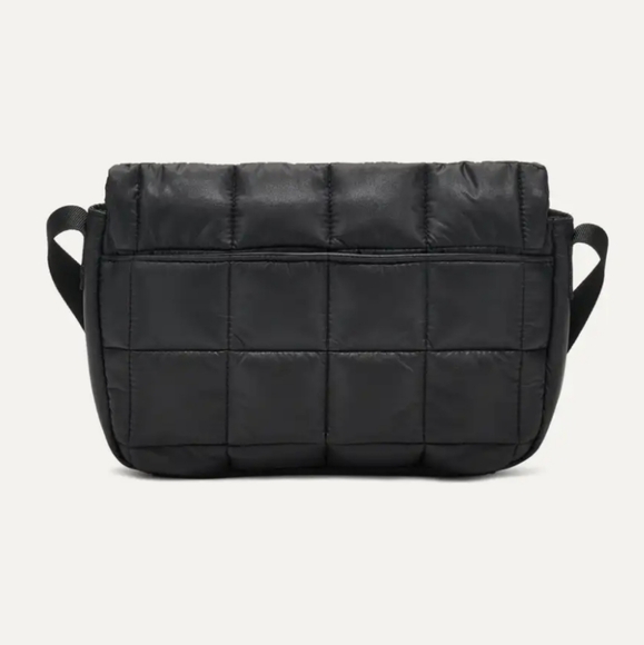 UGG Black Dalton Puff Crossbody Bag Quilted Adjustable Strap Pockets Lightweight - Picture 11 of 16